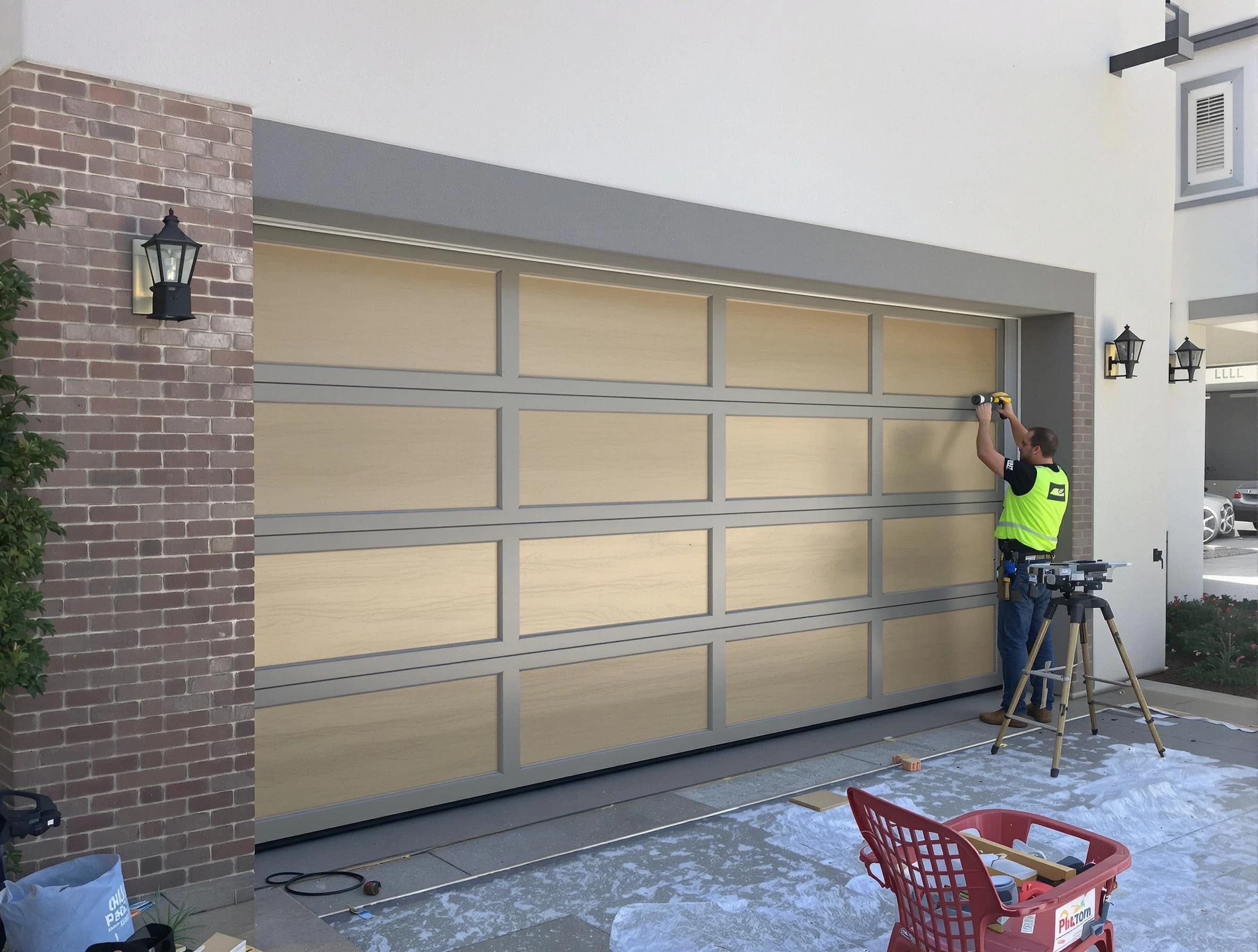 Garage door replacement service by Fairfield Garage Door Repair in Fairfield