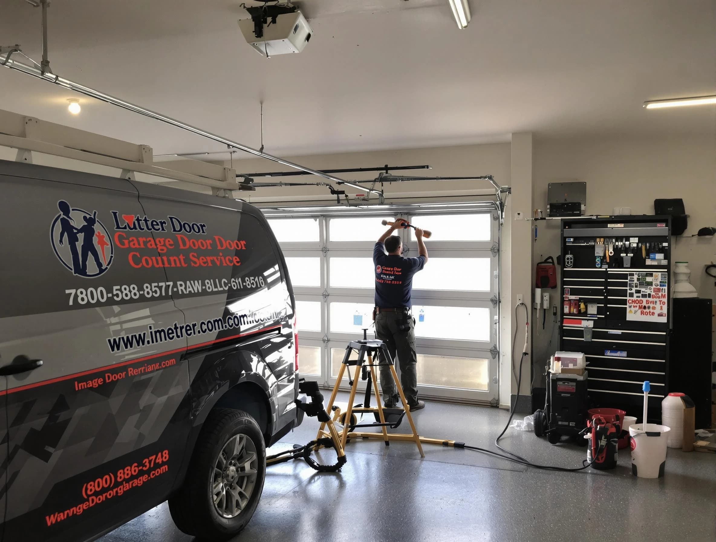 Fairfield Garage Door Repair rapid response team performing same-day repair in Fairfield