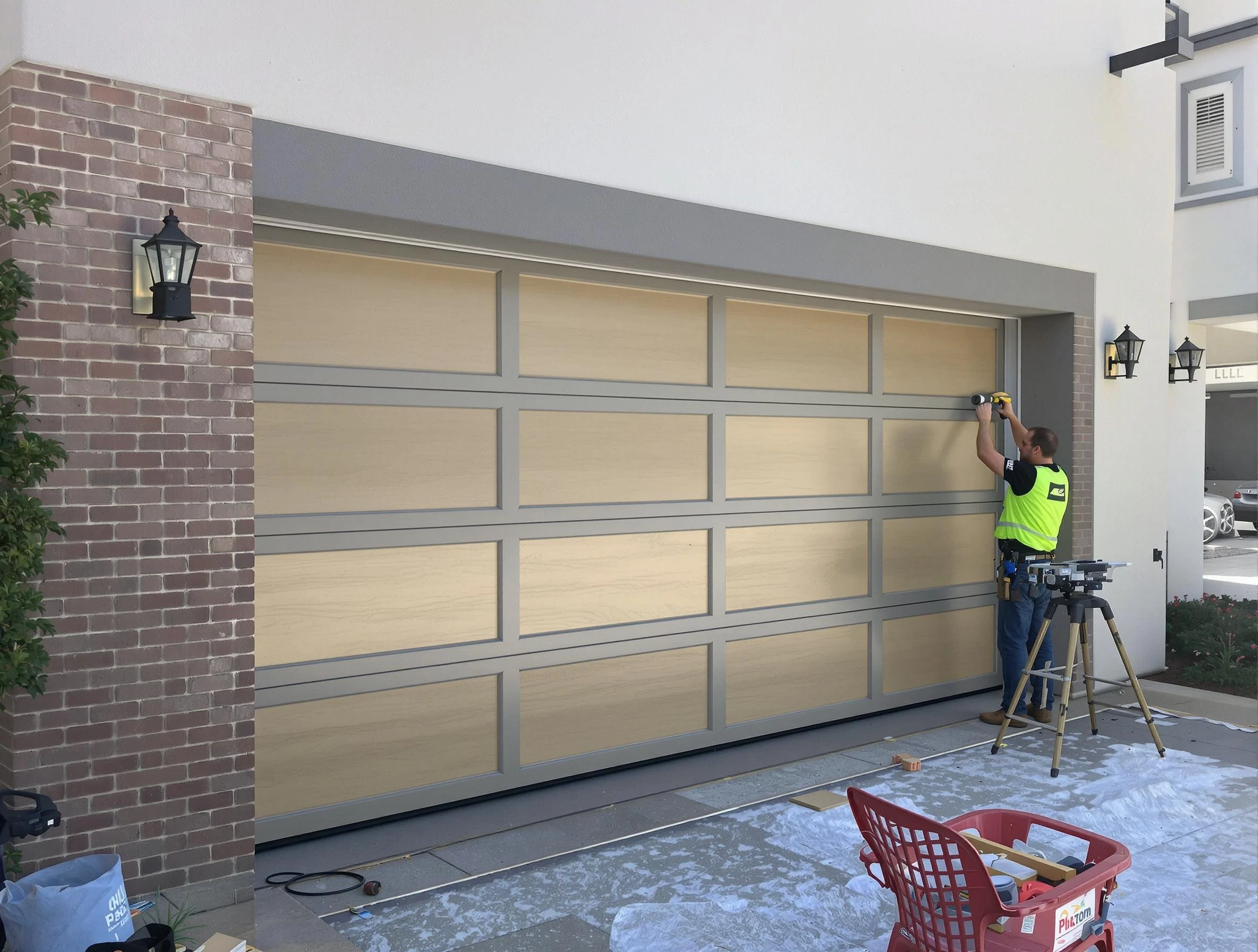 Garage door replacement service by Fairfield Garage Door Repair in Fairfield
