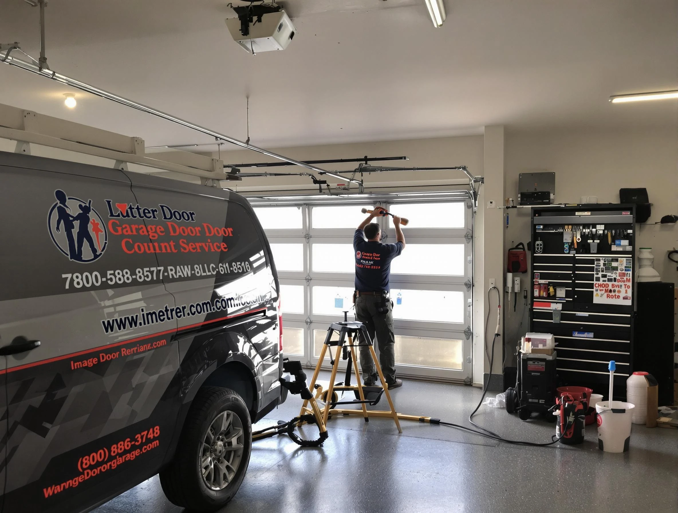 Fairfield Garage Door Repair rapid response team performing same-day repair in Fairfield